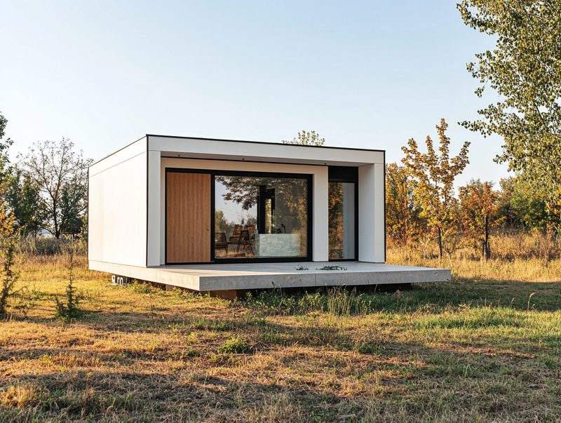 Mala / mini montažna kuća, kompaktni objekat ~40 m²